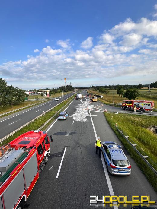 Śmiertelny wypadek na A4 pod Opolem. Utrudnienia AKTUALIZACJA 