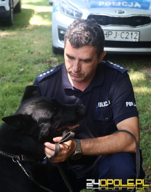 Opolscy policjanci szkolili się z pierwszej pomocy przedmedycznej psów