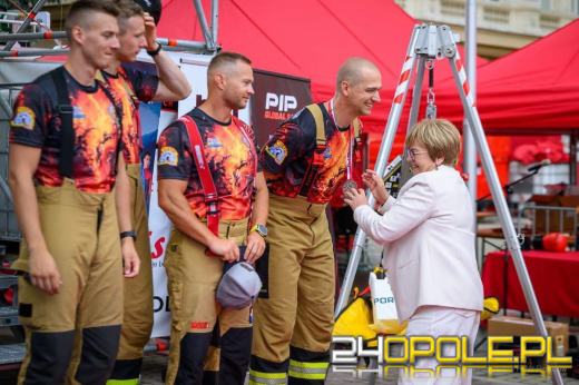 Najtwardsi strażacy z Opolszczyzny na podium mistrzostw Polski