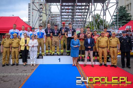 Najtwardsi strażacy z Opolszczyzny na podium mistrzostw Polski