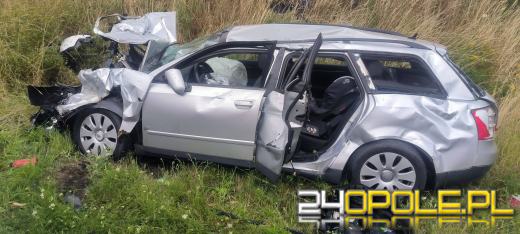 Sześć osób rannych. Policja ustala przyczyny wypadku na DW416