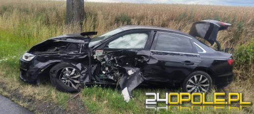 Sześć osób rannych. Policja ustala przyczyny wypadku na DW416