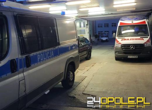 Policjanci eskortowali do szpitala auto z niemowlęciem