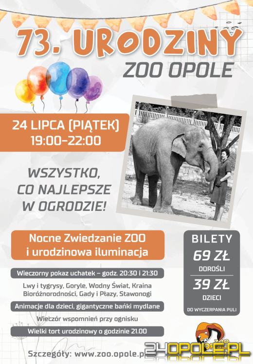 Nocne zwiedzanie ZOO Opole. Jakie atrakcje czekają na opolan?
