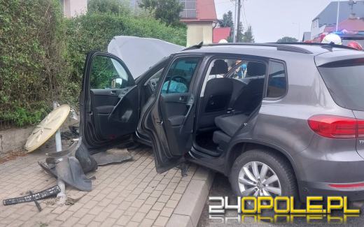 Wjechała wprost pod prawidłowo jadący samochód