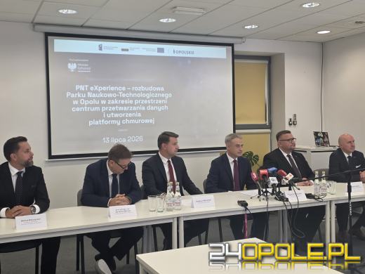 42 mln zł dla opolskiego PNT. Powstanie centrum danych i usług cyfrowych