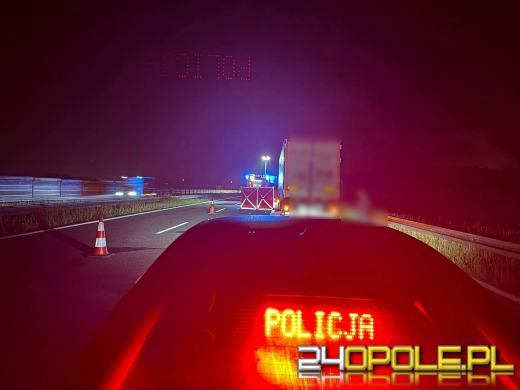 Sprawca śmiertelnego potrącenia na A4 odjechał. Prokuratura prosi o pomoc w ustaleniu sprawcy