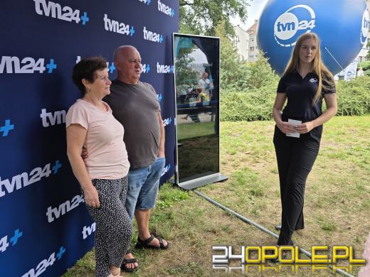 25-lecie TVN24 w Opolu. Widzowie zaglądają za kulisy pracy stacji