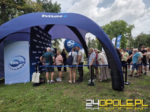 25-lecie TVN24 w Opolu. Widzowie zaglądają za kulisy pracy stacji