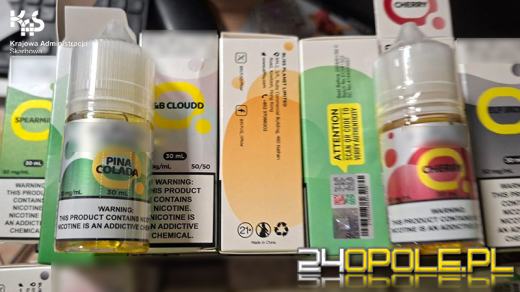 Opolska KAS przejęła nielegalne e-papierosy warte ponad 72 tys. zł
