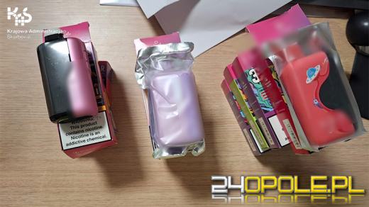 Opolska KAS przejęła nielegalne e-papierosy warte ponad 72 tys. zł