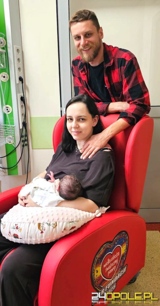 Więcej komfortu dla rodziców noworodków dzięki wsparciu WOŚP