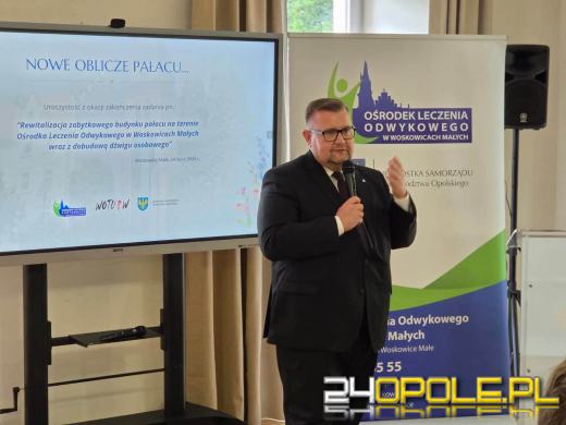 Zabytkowy pałac w Woskowicach Małych po kompleksowej rewitalizacji