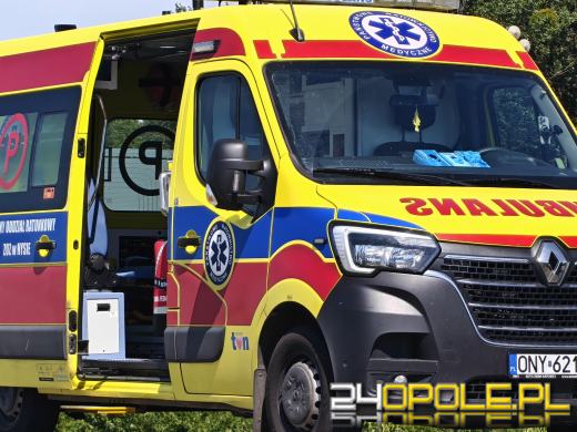 Wypadek na DW 414 w Chrzelicach. Droga jest zablokowana