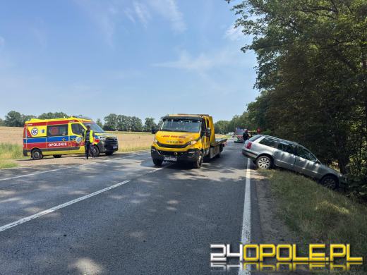 Groźny wypadek na DK11. Jedna osoba została ranna