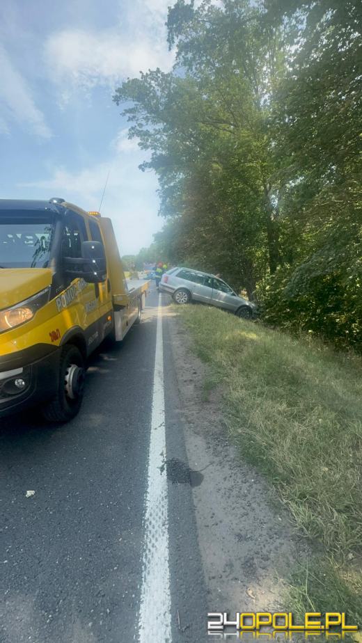 Groźny wypadek na DK11. Jedna osoba została ranna
