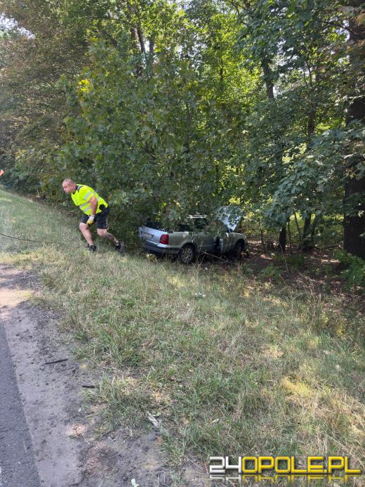 Groźny wypadek na DK11. Jedna osoba została ranna