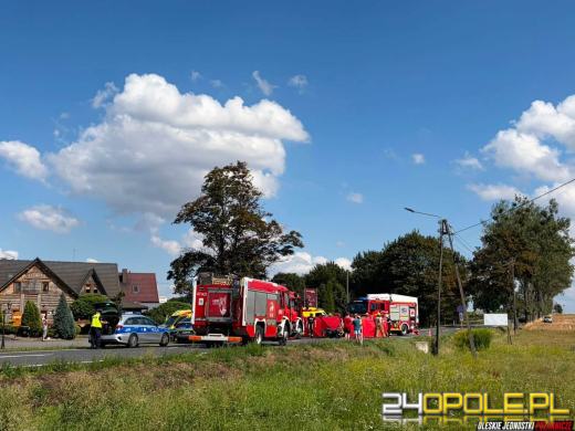 Śmiertelny wypadek w Jaworku. DK43 jest nieprzejezdna
