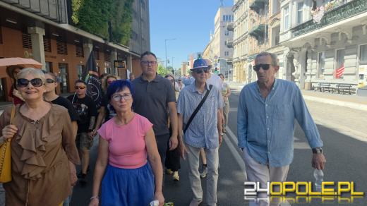 Marsz przeciwko przemocy przeszedł przez Opole