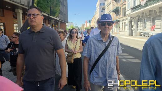 Marsz przeciwko przemocy przeszedł przez Opole
