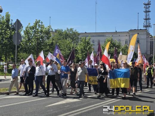 Marsz przeciwko przemocy przeszedł przez Opole