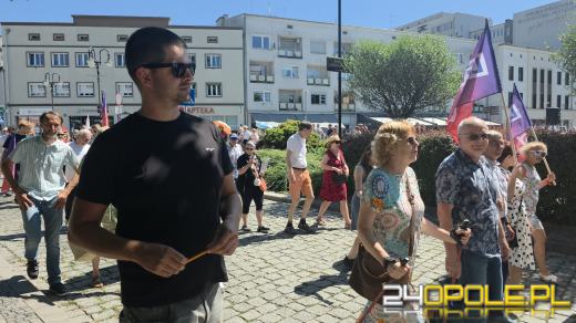 Marsz przeciwko przemocy przeszedł przez Opole