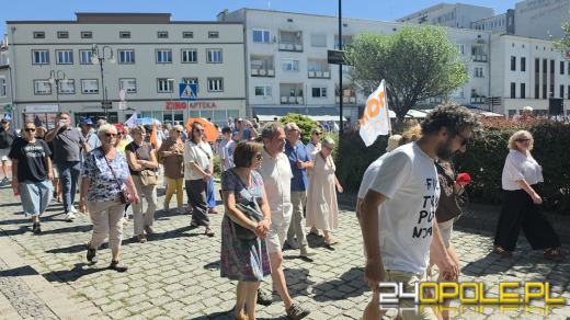 Marsz przeciwko przemocy przeszedł przez Opole