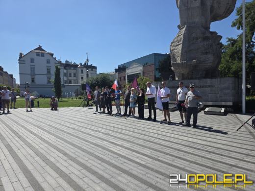Marsz przeciwko przemocy przeszedł przez Opole
