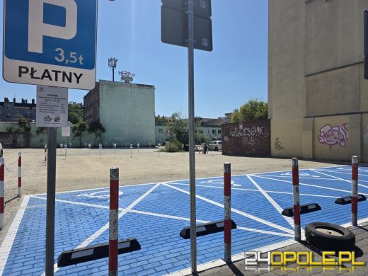 Od dziś więcej miejsc do parkowania w centrum Opola