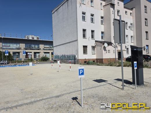 Od dziś więcej miejsc do parkowania w centrum Opola