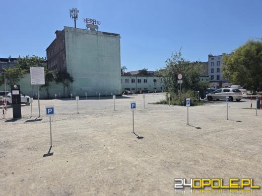 Od dziś więcej miejsc do parkowania w centrum Opola