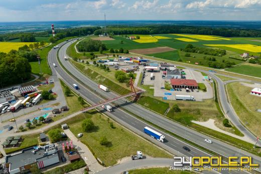 Węzeł Opole Zachód czekają duże zmiany. Obecne rozwiązanie przejdzie do historii