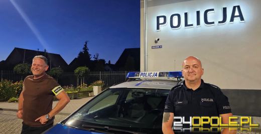 Policjanci reanimowali nieprzytomnego mężczyznę. Liczyły się minuty