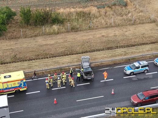 Wypadek na A4. Zablokowany pas w kierunku Wrocławia