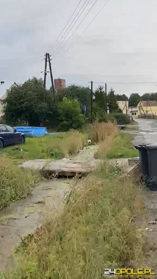 Strażacy interweniowali w całym regionie po przejściu frontu burzowego WIDEO
