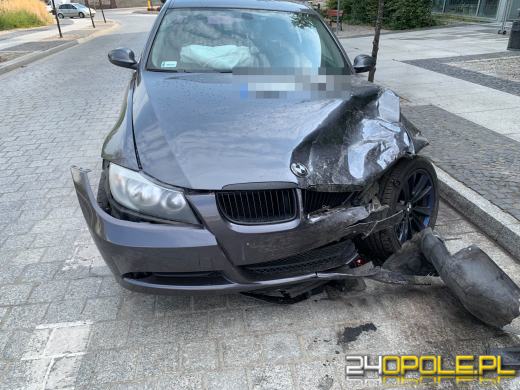 Brzeg: Porzucił bmw i uciekł. Dziś sam zgłosił się na policję i wyjaśnił dlaczego
