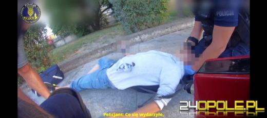 Błyskawiczna reakcja policjantów SPPP Opole uratowała życie kobiety