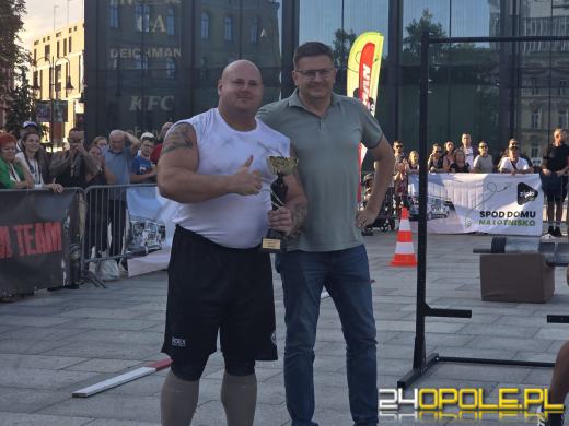 Jakub Szczechowski wygrał Puchar Polski Strongman w Opolu
