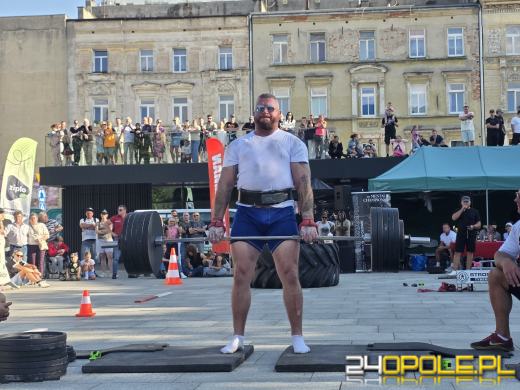Jakub Szczechowski wygrał Puchar Polski Strongman w Opolu
