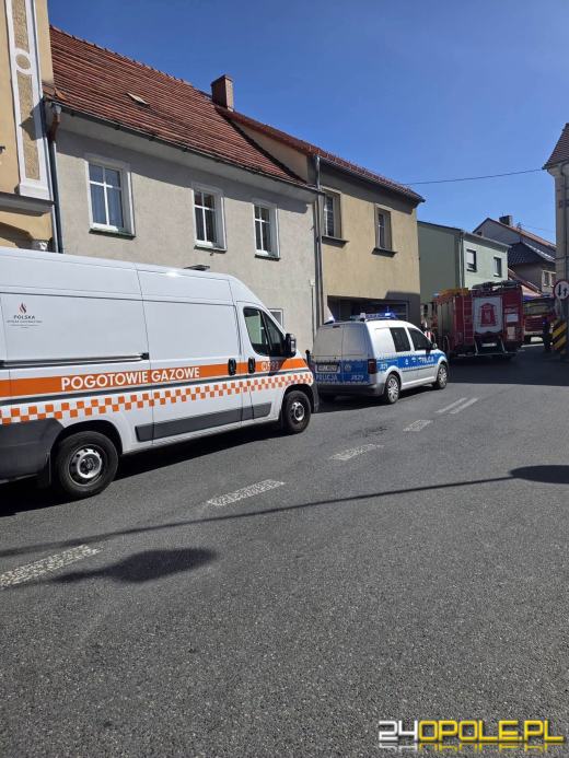 Wyciek gazu w Leśnicy. Ewakuowano mieszkańców pobliskich budynków