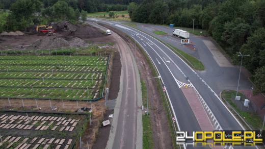 Finisz prac na ścieżce pieszo-rowerowej z Ozimka do Grodźca
