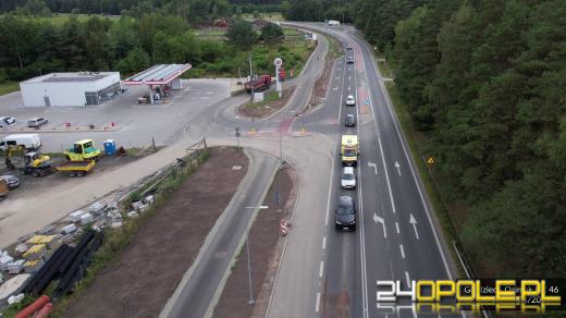 Finisz prac na ścieżce pieszo-rowerowej z Ozimka do Grodźca