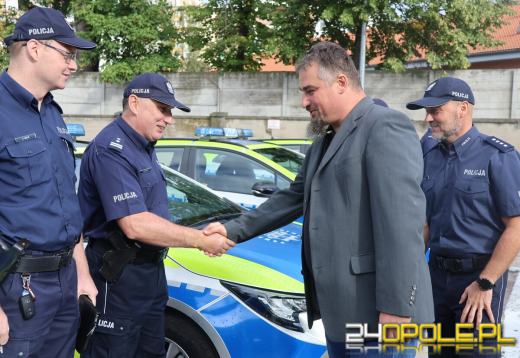 Nowe radiowozy na drogach Opolszczyzny