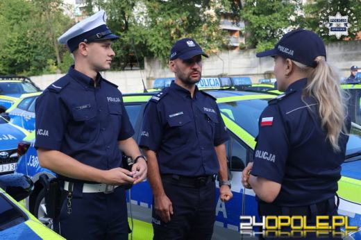 Nowe radiowozy na drogach Opolszczyzny