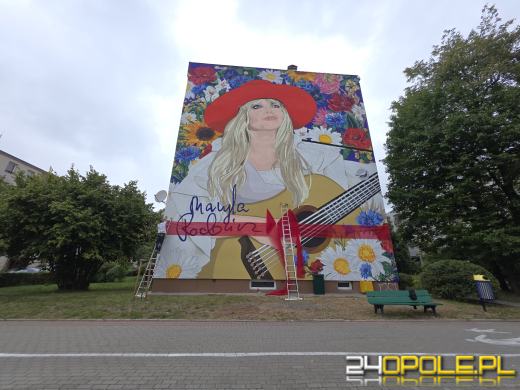 Maryla Rodowicz odsłoni oficjalnie dziś swój mural w Opolu