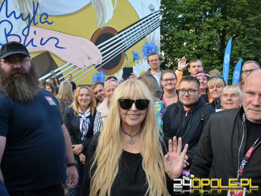 Maryla Rodowicz zostaje w Opolu. Wszystko za sprawą muralu WIDEO