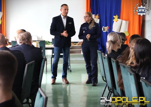 Policjanci z różnych stron świata na jednej lekcji w Prószkowie