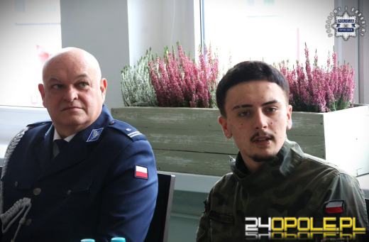 Policjanci z różnych stron świata na jednej lekcji w Prószkowie