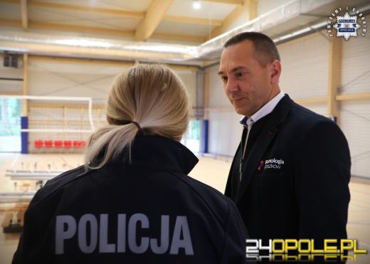 Policjanci z różnych stron świata na jednej lekcji w Prószkowie