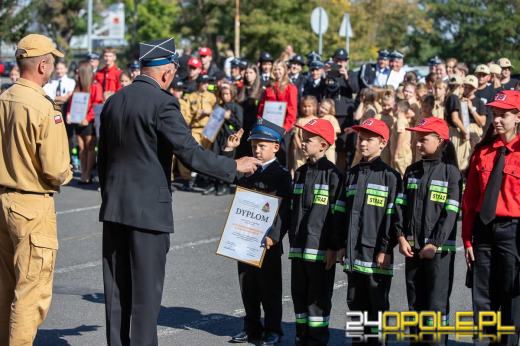 23 młodzieżowe drużyny pożarnicze z Opolszczyzny nagrodzone. Uczą, jak reagować na zagrożenia